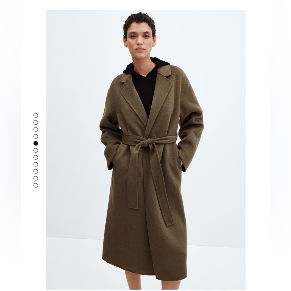 Mango Belt Handmade Coat